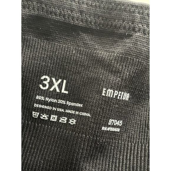 Empetua Smooth Waist Trainer Size 3XL Women's Black Colored - Picture 8 of 8